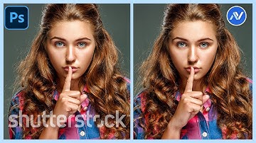 Remove Premium Stock Photos Watermark in Photoshop | Photoshop Tutorial 2024