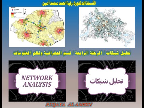 معالجة بيانات المدارس من نقطية الى مساحية