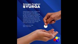 The Colours Of Life - Perkongsian 1 Hari 1 Hadis : Golongan Penghuni Syurga
