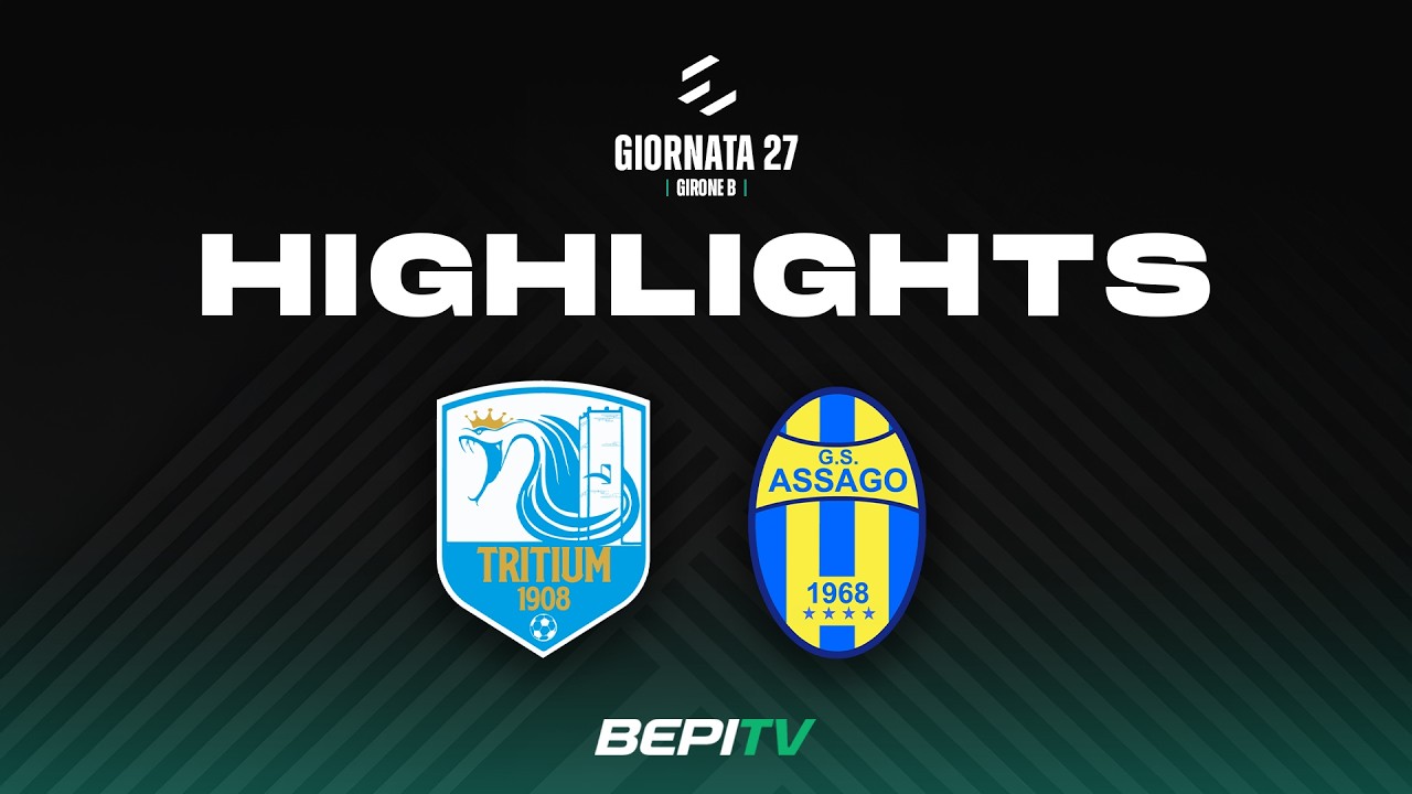 HIGHLIGHTS | Tritium-Assago 1-1 | GIORNATA 27