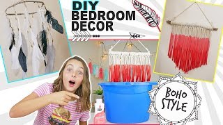 DIY Room Decor Ideas | Boho Chic Ombre Macrame Wall Hanging | Glam Crafts