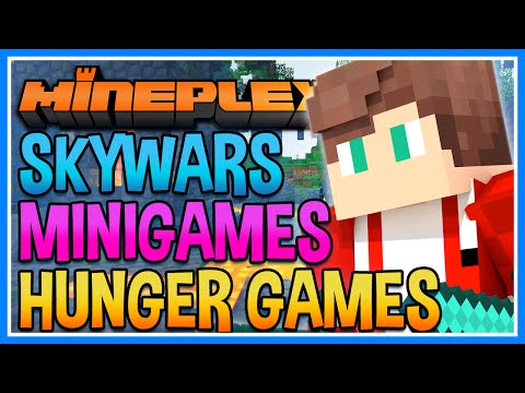 Minecraft SKYWARS, HUNGER GAMES, ARCADE MINIGAMES | Minecraft Mineplex MPS PVP | #189 - Minecraft SKYWARS, HUNGER GAMES, ARCADE MINIGAMES | Minecraft Mineplex MPS PVP | #189
