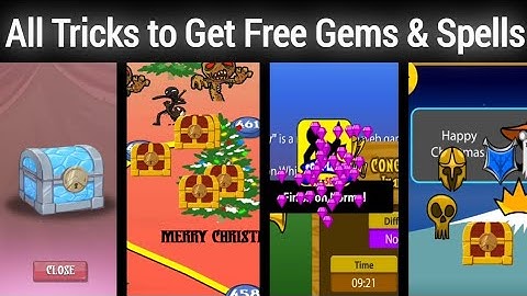 5 Tricks To Get Lots Of Gems & Spells Without Mods/Cheats In Stick War Legacy
