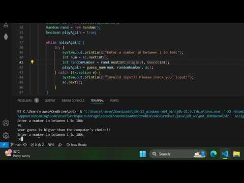 Number Guessing game By java | game by java | java project | Number Guessing game By java easy code