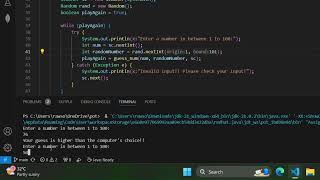 Number Guessing game By java | game by java | java project | Number Guessing game By java easy code