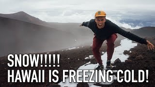 VLOG #32: WHAT? SNOW IN HAWAII! MAUNA KEA, BIG ISLAND