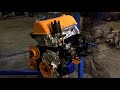 Таймлапс сборка двигателя ваз 2106. Timelaps engine buildig lada 2106.