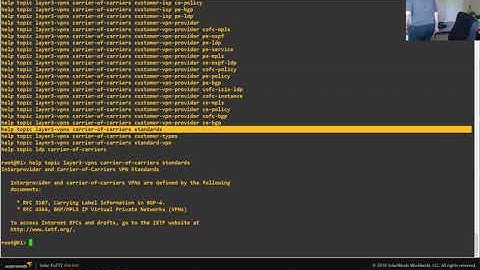 JPR-961 | MPLS | Layer 3 VPNs | Carrier-of-Carrier VPNs | 1
