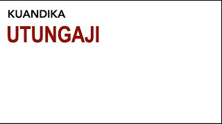 insha | maana na dhima ya utungaji