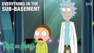 Everything In The Sub-Basement | Rick and Morty | adult swim
