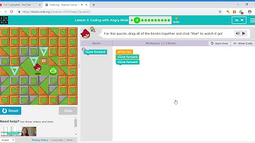 Code org   Express Course 2018  Coding with Angry Birds #2   Google Chrome 3 9 2019 11 20 53 PM