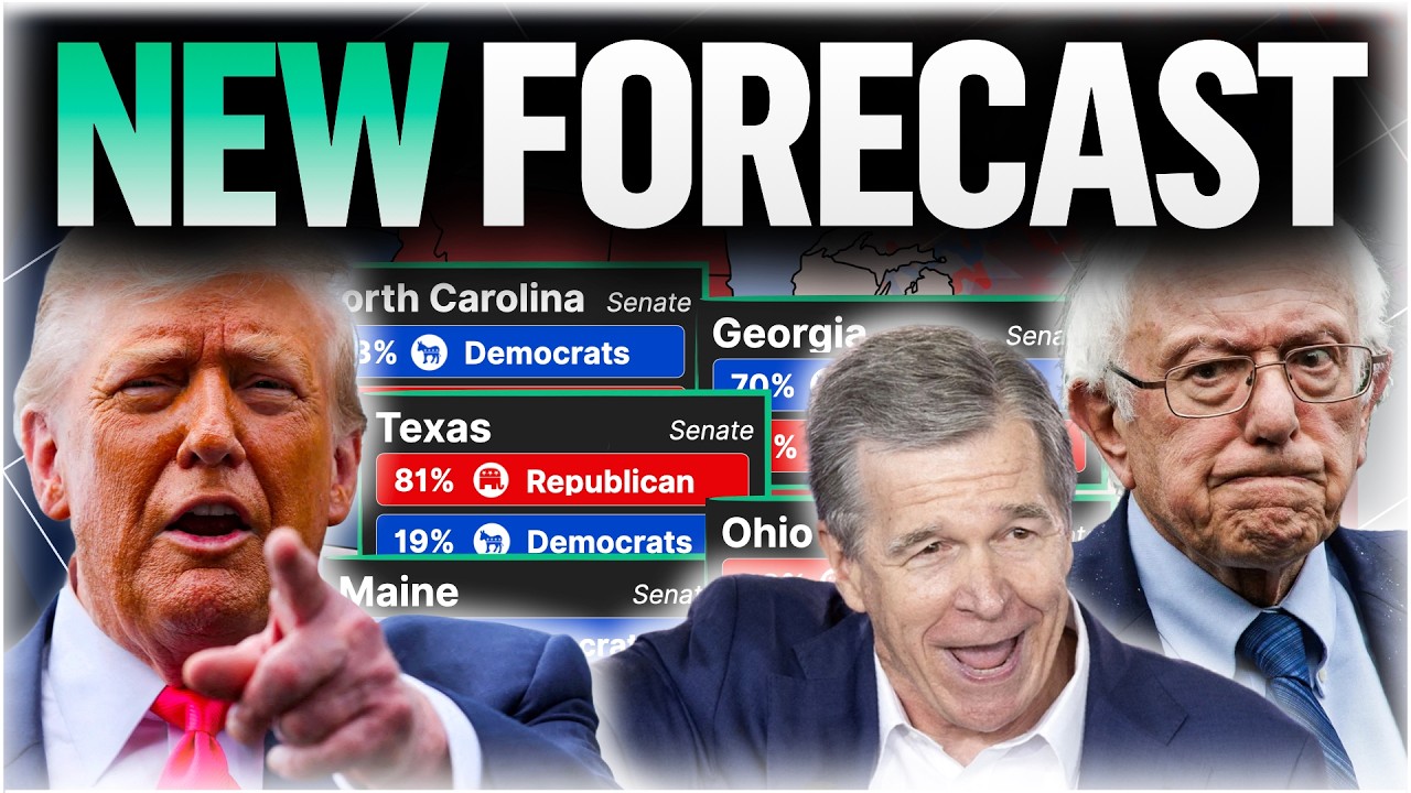 The 2026 Senate Map Based on a SHOCKING New Forecast in EVERY STATE ...