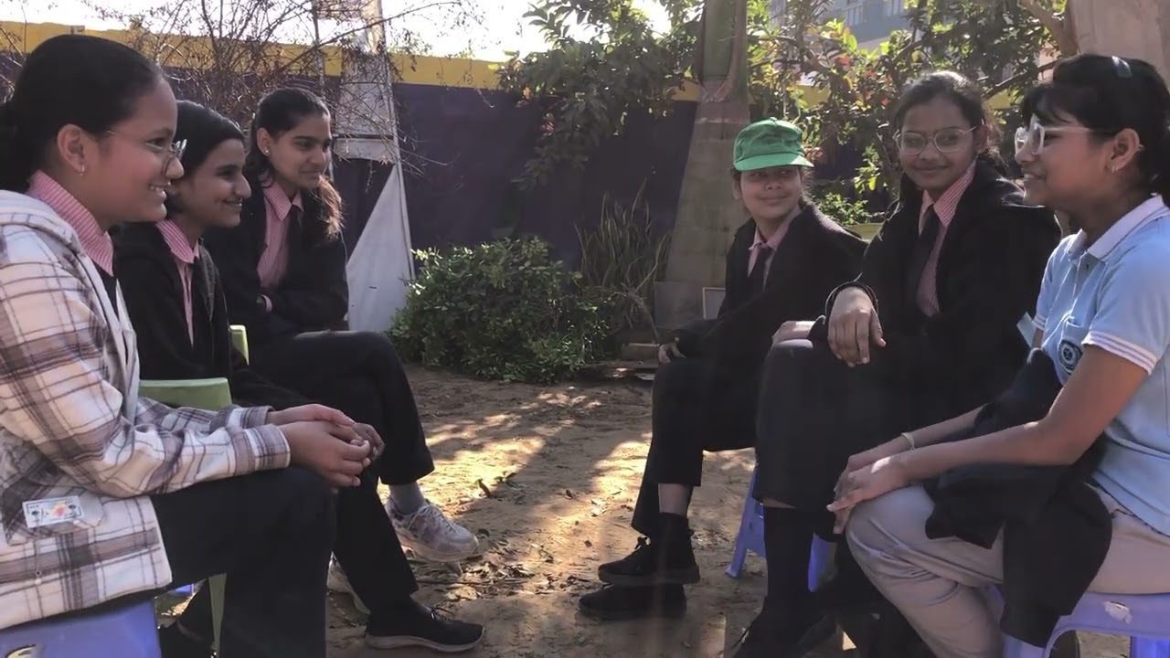 English play practice at Xavier’s Education Campus 