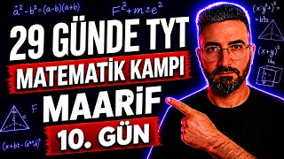 Maarif model 2028 | 29 günde matematik kampı | 10.gün | Özdeşlikler 2 (Beceri Bağlam Testi)