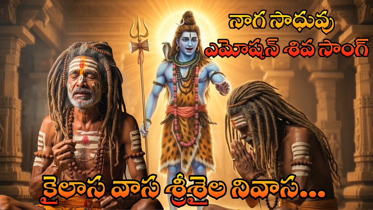 Kailasavasa Srishaila Nivasa Naga Sadhu Siva bhakti emotion song l నాగ సాధువు శివ భక్తి ఎమోషన్ పాట