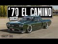 Chevy El Camino SS Restomod - 1970 with a sexy modern twist