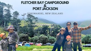 Coromandel Remote Campground Part 1 | Fletcher Bay Campground | Port Jackson Campground | 2024