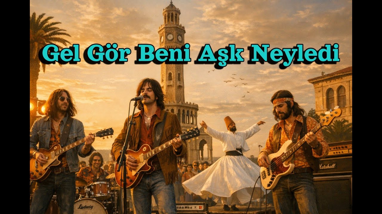 Gel Gör Beni Aşk Neyledi - Yunus Emre - New Anatolian Rock Cover - Ben Yürürüm Yane Yane
