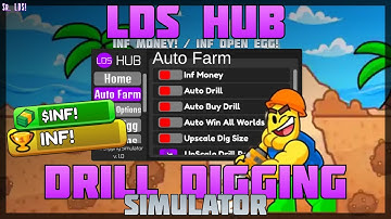 [LDS HUB! ⛏️] Drill Digging Simulator 🔥 No Linkvertise! INF MONEY! / INF Wins! 🔥 PC & Mobile! (2025)