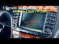 (START TO FINISH) Kenwood Head Unit / Stereo Upgrade on S500 S430 W220 Mercedes Benz