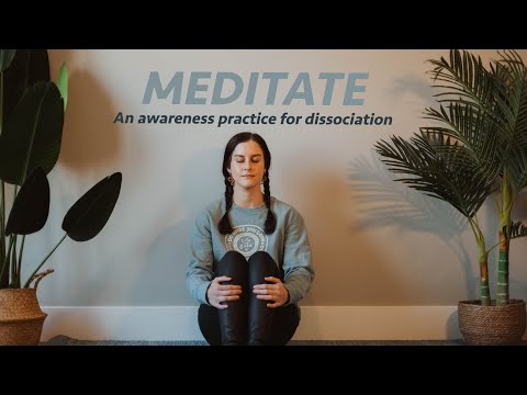 Beginner Meditation for Dissociation | Trauma Informed Yoga