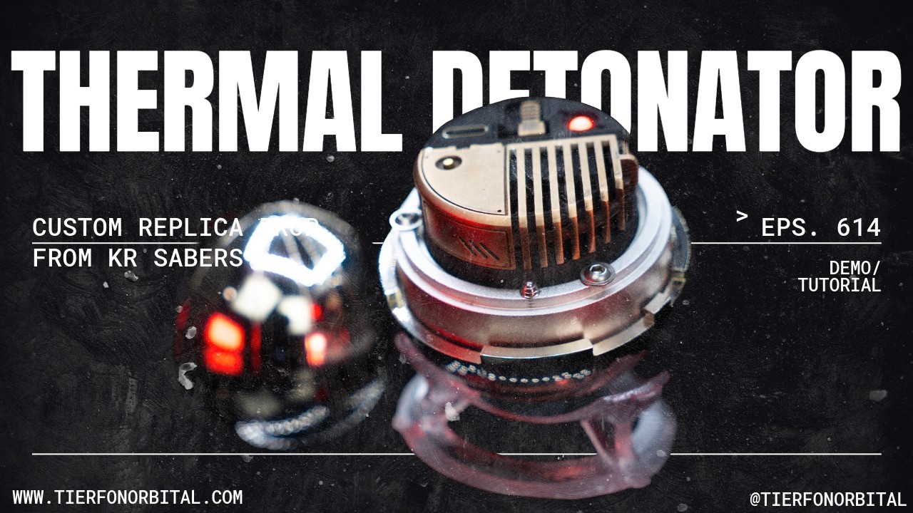 KR Sabers 'Thermal Detonator' With a Custom Hybrid Chassis install