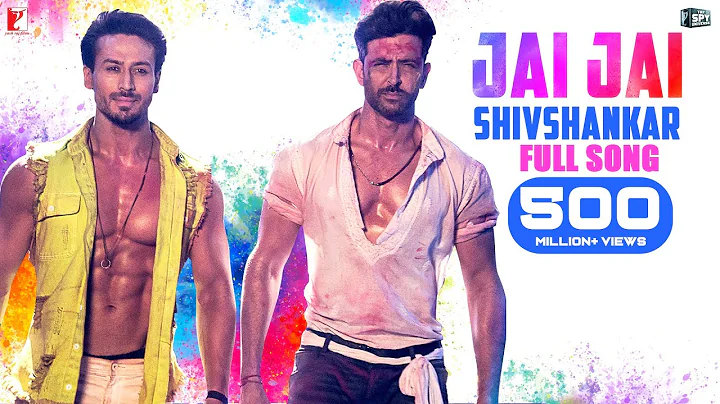 Jai Jai Shivshankar Song | WAR | Hrithik Roshan, Tiger Shroff | Vishal & Shekhar, Benny | Holi Song