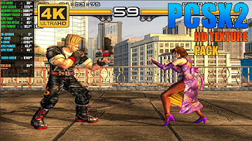 Tekken 5 - ( PCSX2 4K 60FPS ) + Configuration + HD Texture Pack | PS2 Emulator (2024)