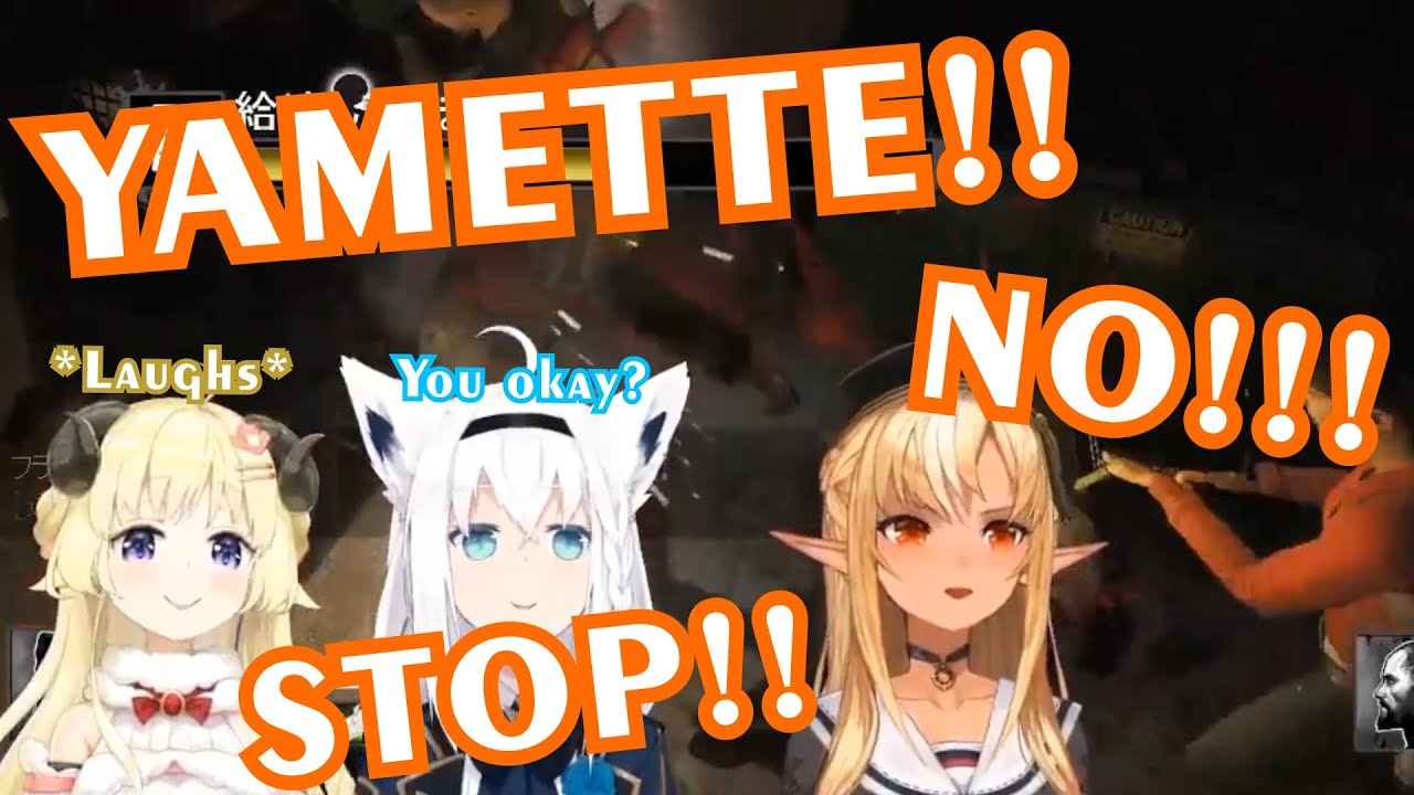 Flare Doing Rich Noble Lady Impressions【Hololive | Flare x Fubuki x Watame】