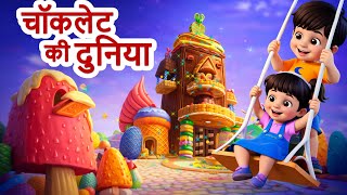 Chocolate Ki Duniya चॉकलेट का घर | Hindi Rhymes | Jingle Toons #hindirhymes