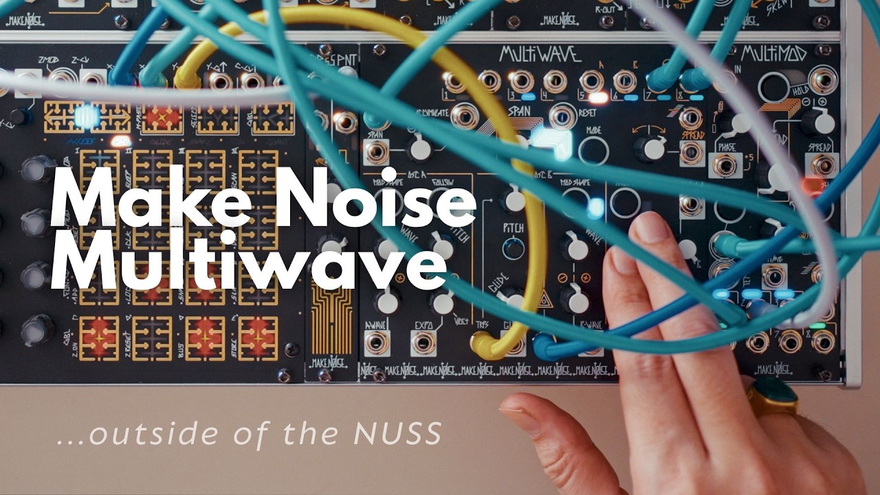 Make Noise Multiwave // First contact outside the NUSS - YouTube