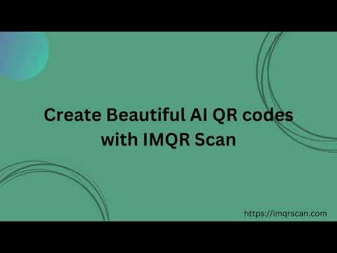 How to Create Beautiful AI-Generated QR Codes with IMQRScan.com video thumbnail - Imqrscan tutorial or review