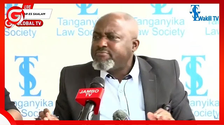 BONIFACE MWABUKUSI ATOA TAMKO KALI WALIOMUUA WAKILI - "WAKAMATWE MARA MOJA!"