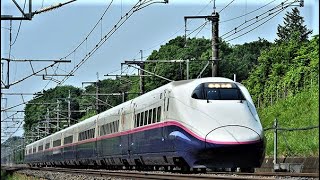 👩‍✈️ＪＲ東 東北新幹線E2系J74編成6135Bやまびこ135号仙台 東京駅21番線 入待出構