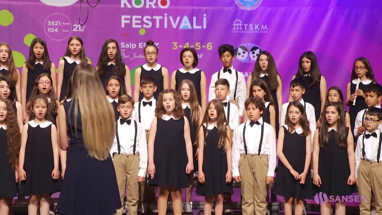 Niğde ODTÜ Koleji Korosu ve Flüt Grubu- 6.Sansev İstanbul Uluslararası Çoksesli Korolar Festivali