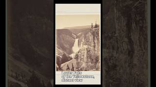 Yellowstone Photographs (1871), William Henry Jackson, One Minute Art #art #yellowstone #arthistory
