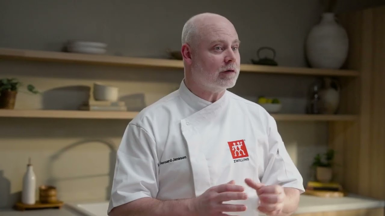 Video 2 for 5.5-inch, Hollow Edge Santoku Knife