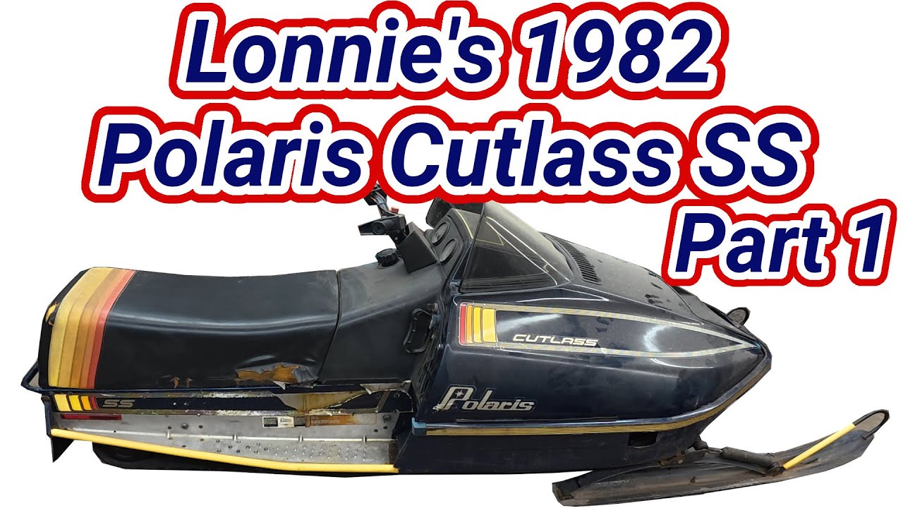 Lonnie's 1982 Polaris Cutlass SS, Part 1 - The tear down.