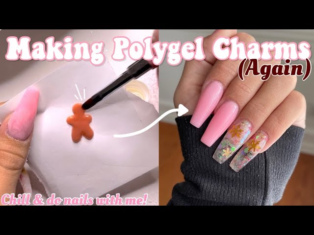 Fast & easy 3D Nail Art Tutorial, DIY 3D NAIL CHARMS, NAIL HACK 3D NAIL  CHARMS