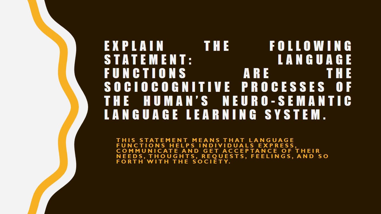 Language and function youtube