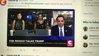 Scaramucci trying to bring down “fascist” Trump