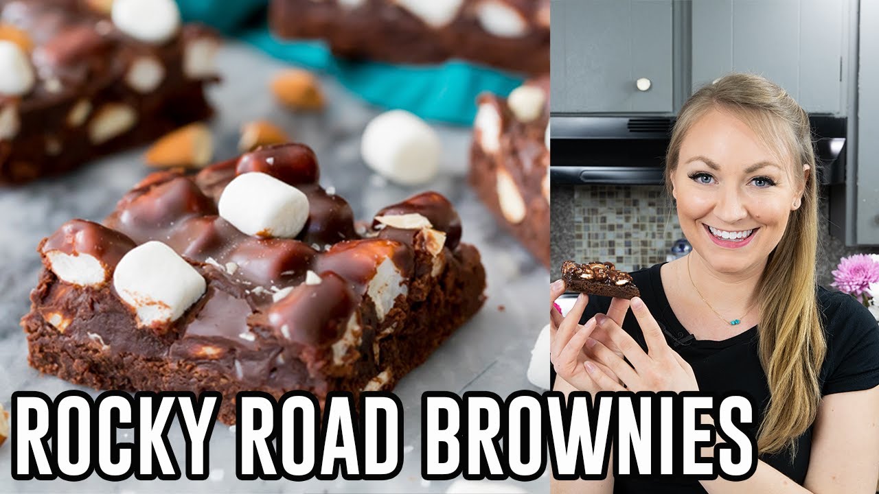 How to Make Rocky Road Brownies - YouTube