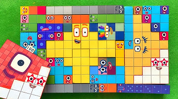 Looking for Numberblocks NEW 10 270 Puzzle Tetris Shape | ASMR chirping of birds