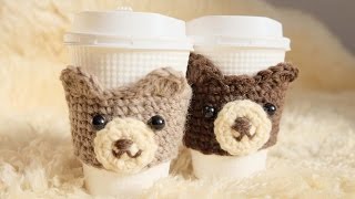 シ*イ様 再出品◎ コーヒーカップくんの編みぐるみキーホルダー◎ ニコ編みのブログ Smiley Crochet: 【動画】かぎ編み・クマ