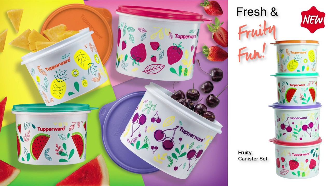 Fruity Canister Set