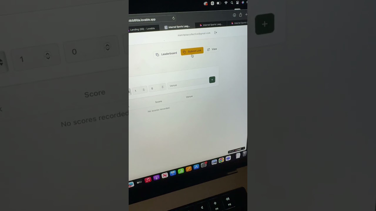 Vibe coding my golf business 