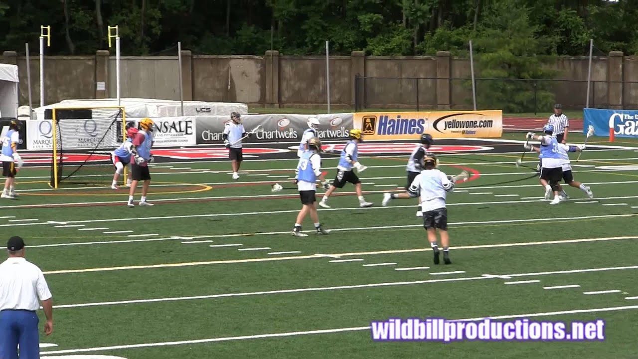 6 20 15 Ohio High School Lacrosse All Star Game Blue and White Team Mix