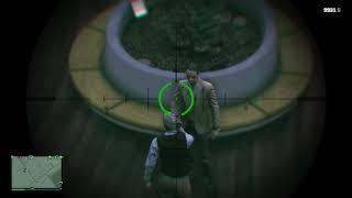Grand Theft Auto V - Double Kill With Sniper