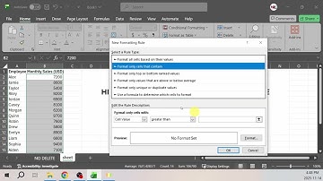 How To Highlight Values At Or Above Average In Excel (2025)
