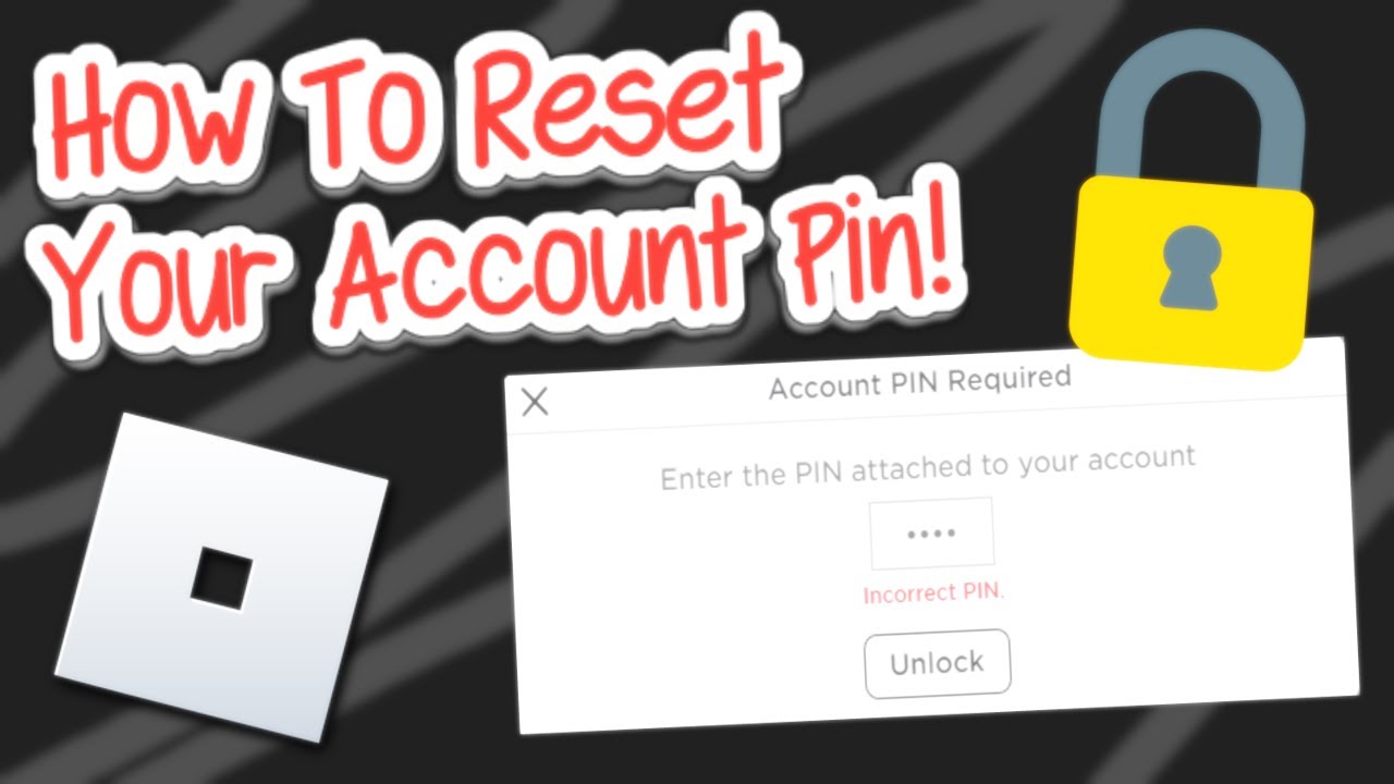 How To Reset Your Account Pin on Roblox in 2023! 